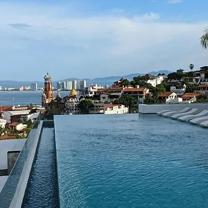  Apartment Romantic With Stunning Rooftop Pool And Jacuzzi In Pv By Alterhome
